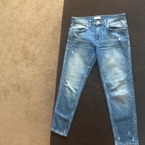 Zara distressed jeans
